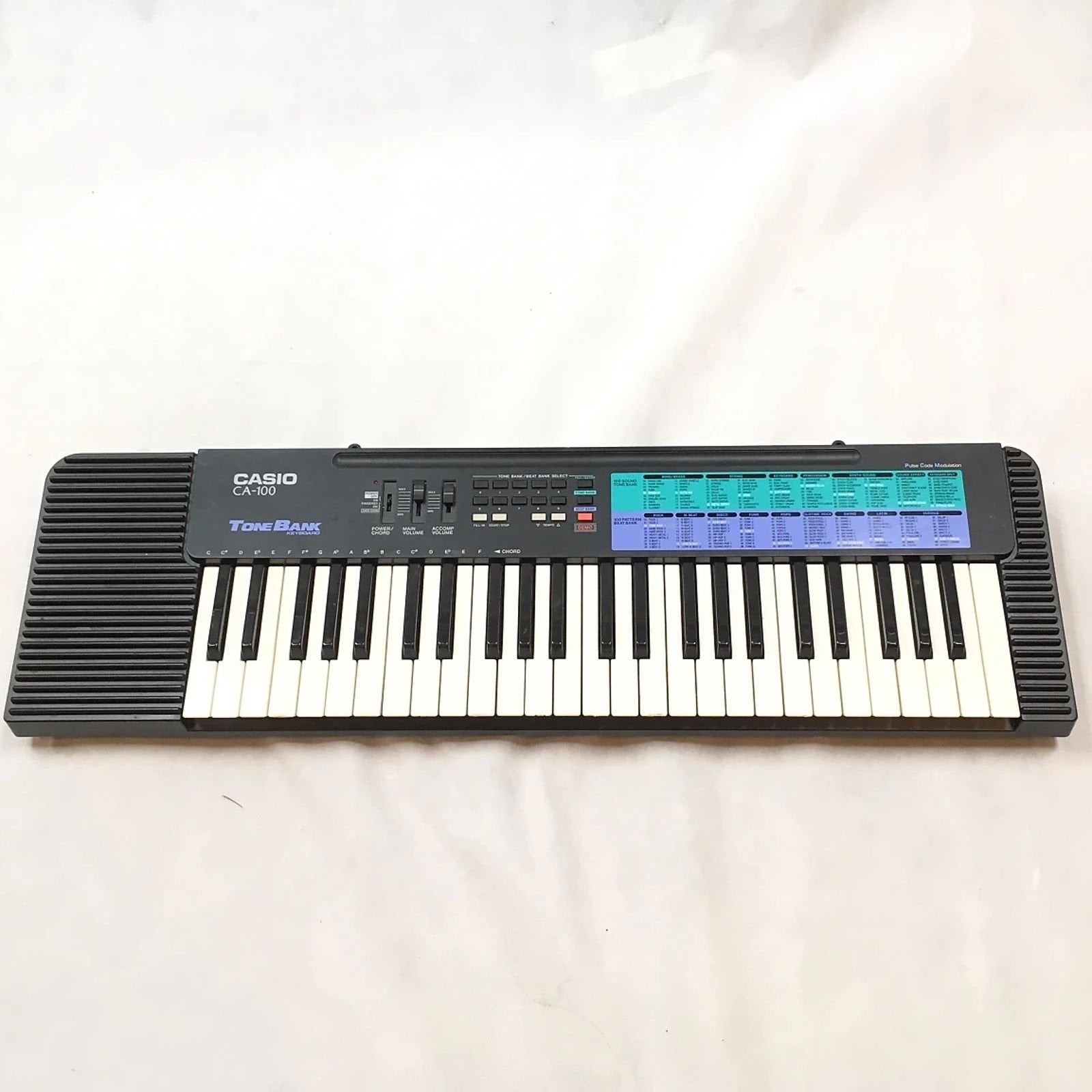 Casio CA-100 Tone Bank Keyboard - Vintage Synthesizer, Muziek en Instrumenten, Keyboards, Ophalen of Verzenden, Gebruikt, 49 toetsen