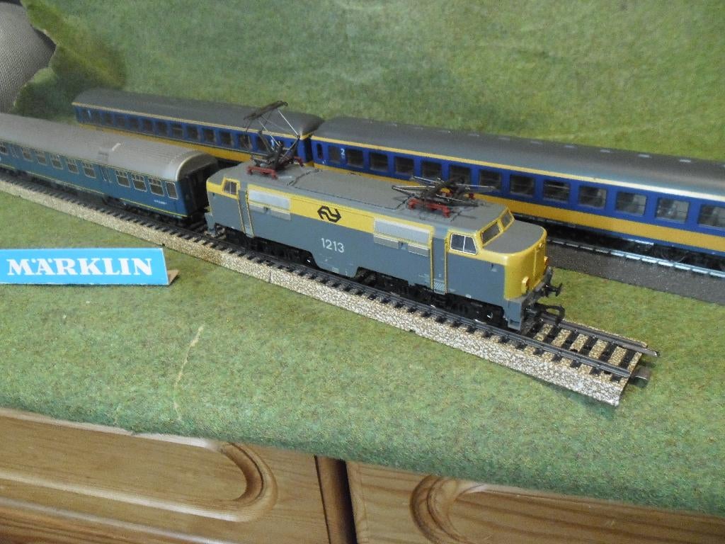 Marklin NS 1200  3168 3055 ookals nieuw metaal Verzenden kan, Ophalen, Wisselstroom, Locomotief, Analoog