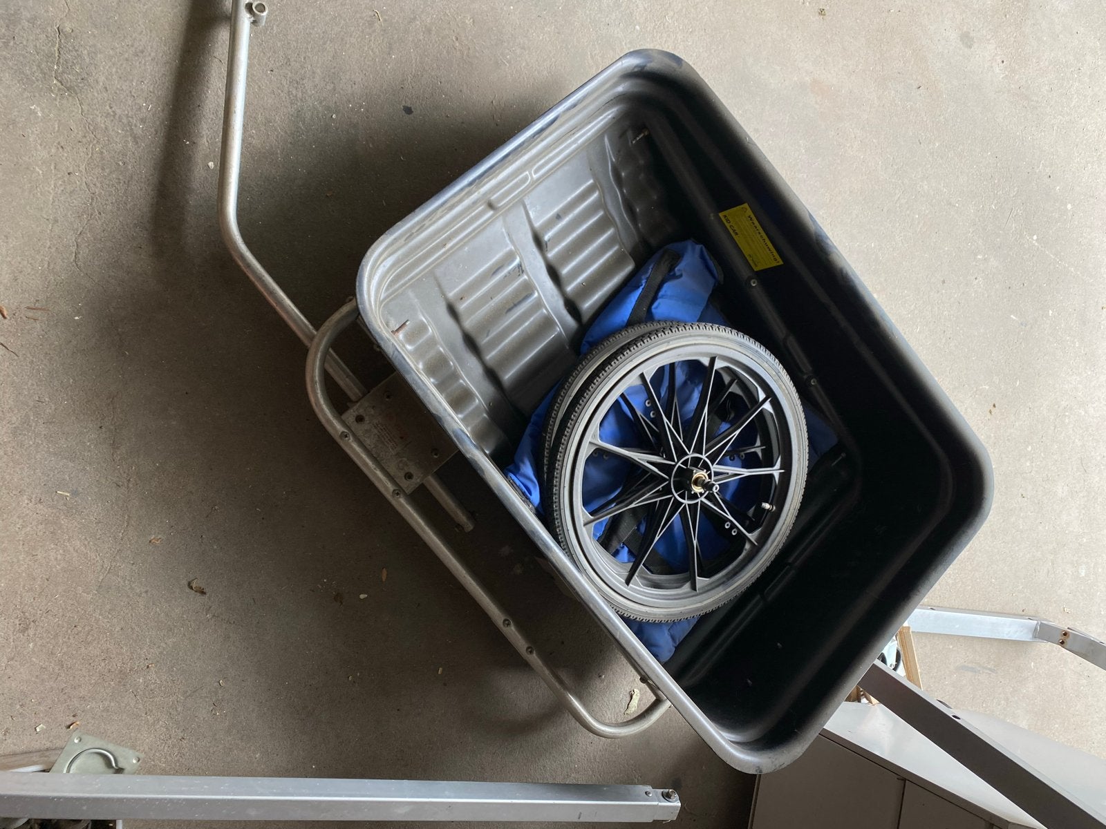 Stevige Fietskar voor Bagage of Huisdier, Ophalen, Gebruikt, Bagagekar, 40 tot 60 kg