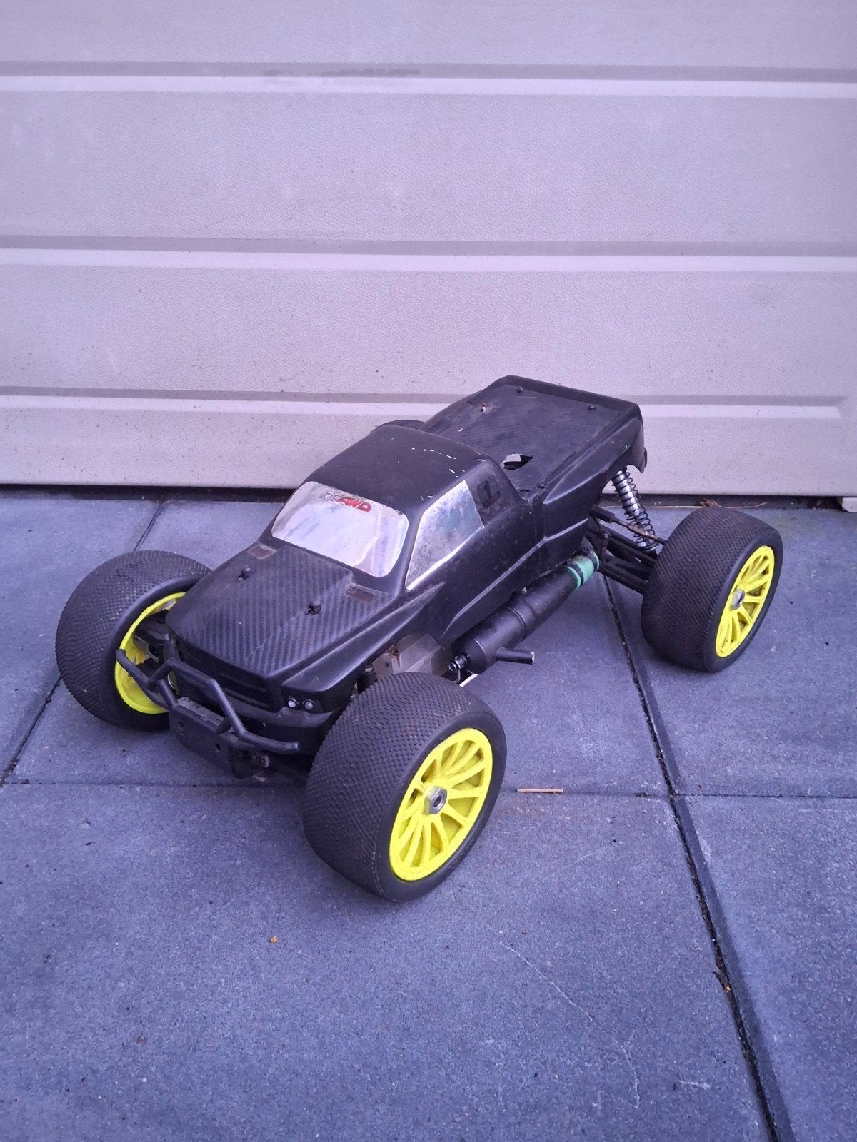 Team Losi 1:8 RC Nitro Auto + Afstandsbediening en Accesso, Ophalen, Gebruikt, Auto offroad, Schaal 1:8