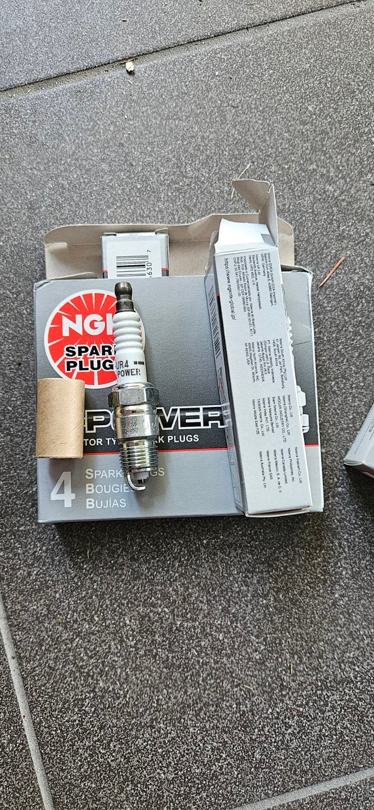 NGK UR4 V-Power Bougies (8 stuks), Ophalen of Verzenden, Nieuw, Universele onderdelen
