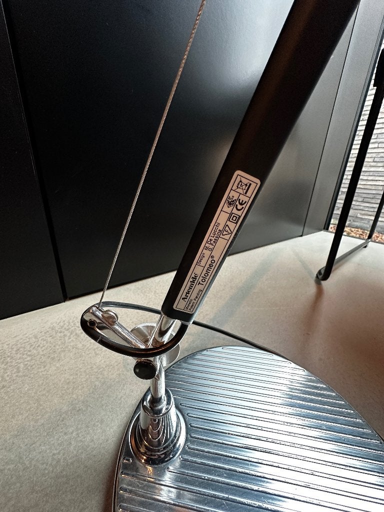 Artemide Tolomeo Basculante vloerlamp lamp zwart, Ophalen, High-end Furniture, Nieuw, Metaal
