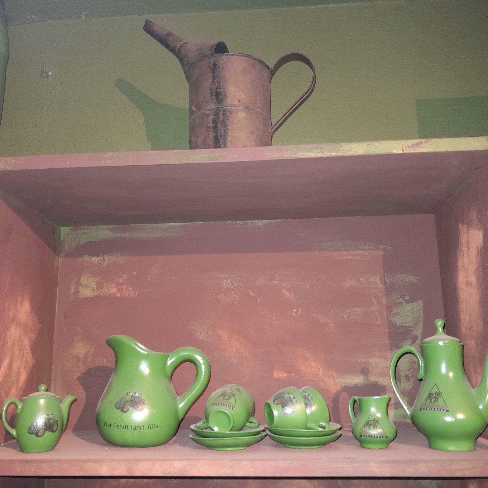 fendt servies, Ophalen of Verzenden, Zo goed als nieuw, Reclamebord