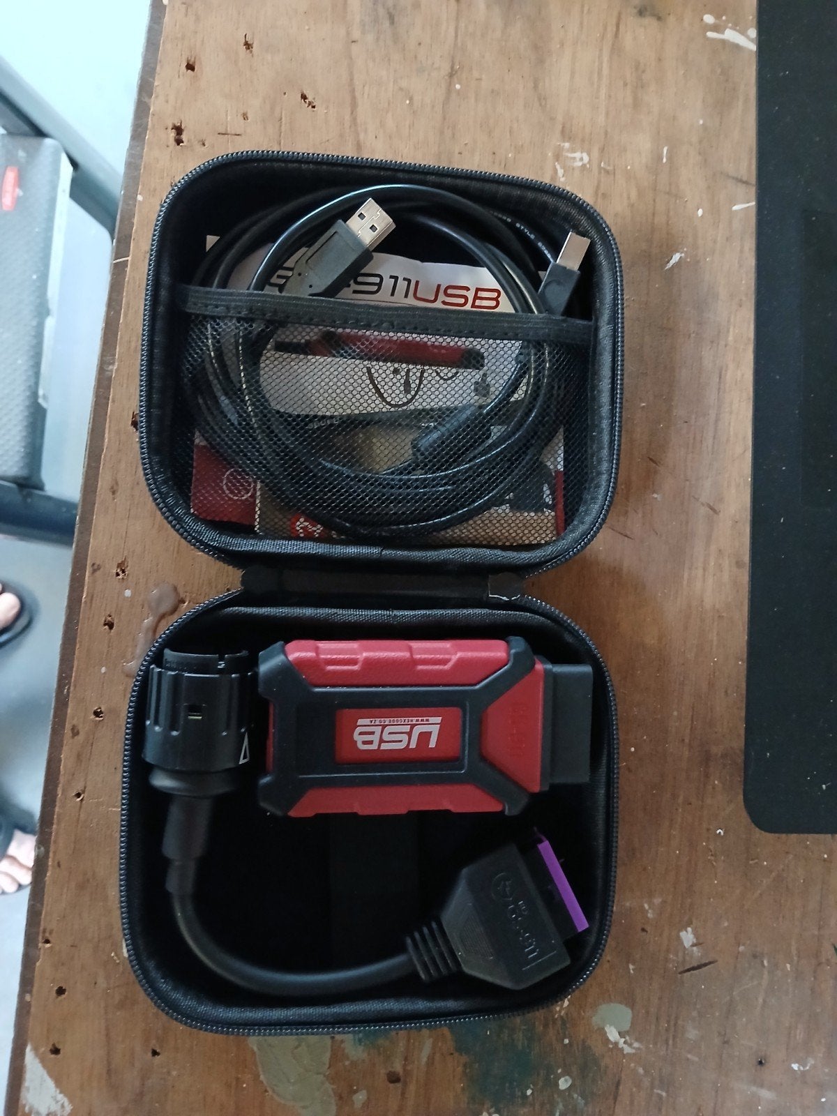 Hex gs 911 diagnosetool bmw enthousiast editie usb zgan, Motoren, Ophalen of Verzenden