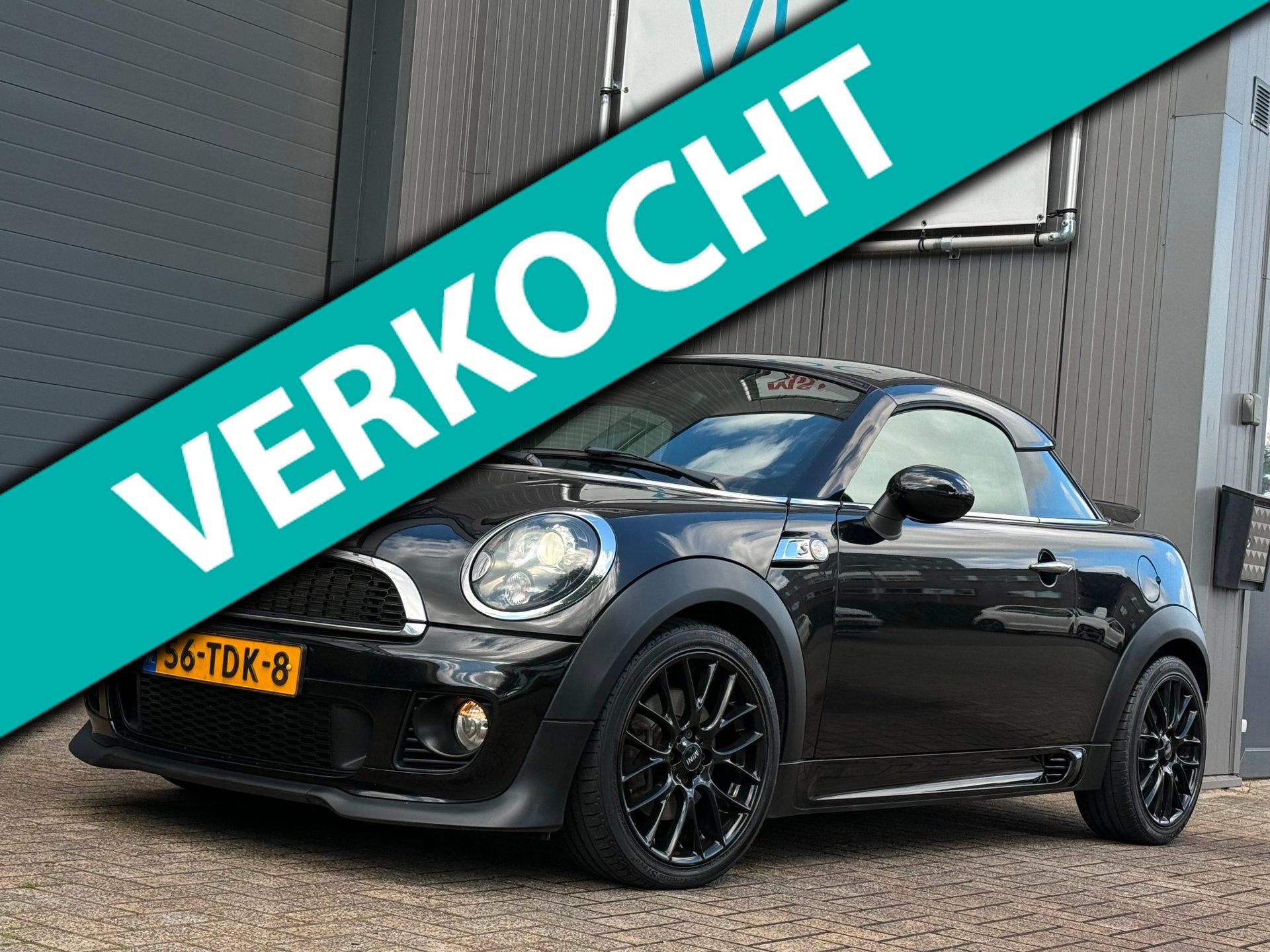 Mini Coupé 1.6 Cooper S | 184 PK | Leder | Xenon | Navigati, Auto's, Euro 5, Gebruikt, 4 cilinders, Zwart