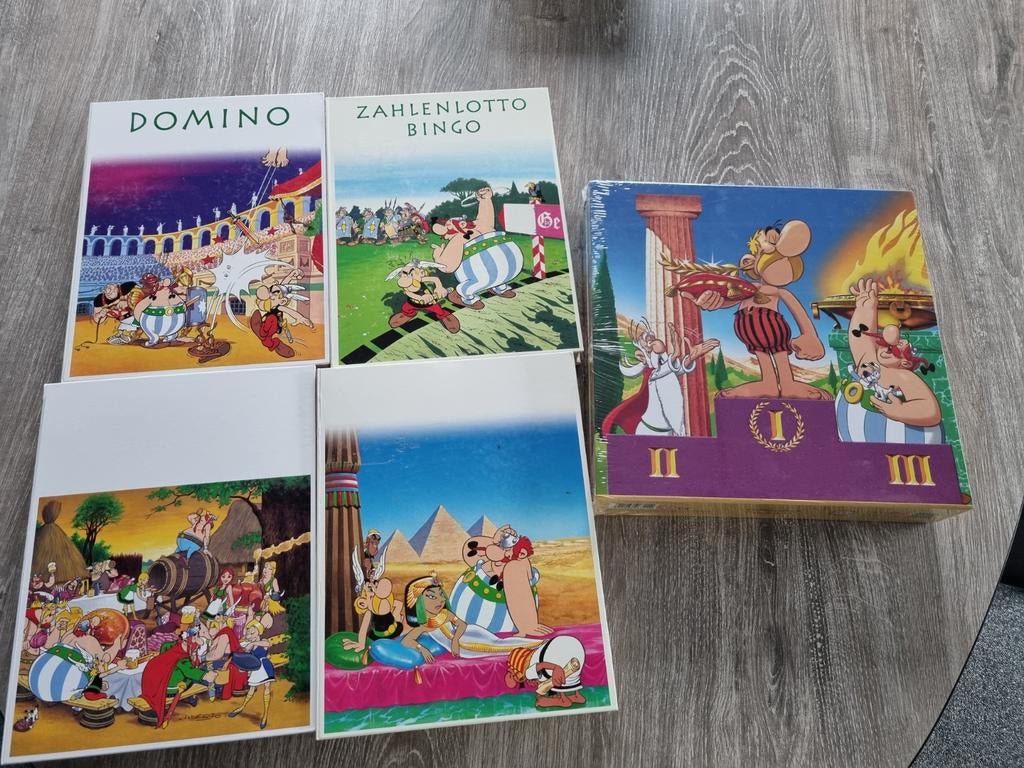 Asterix & Obelix gezelschapsspellen nieuw, Ophalen of Verzenden, Asterix en Obelix, Nieuw, Boek of Spel