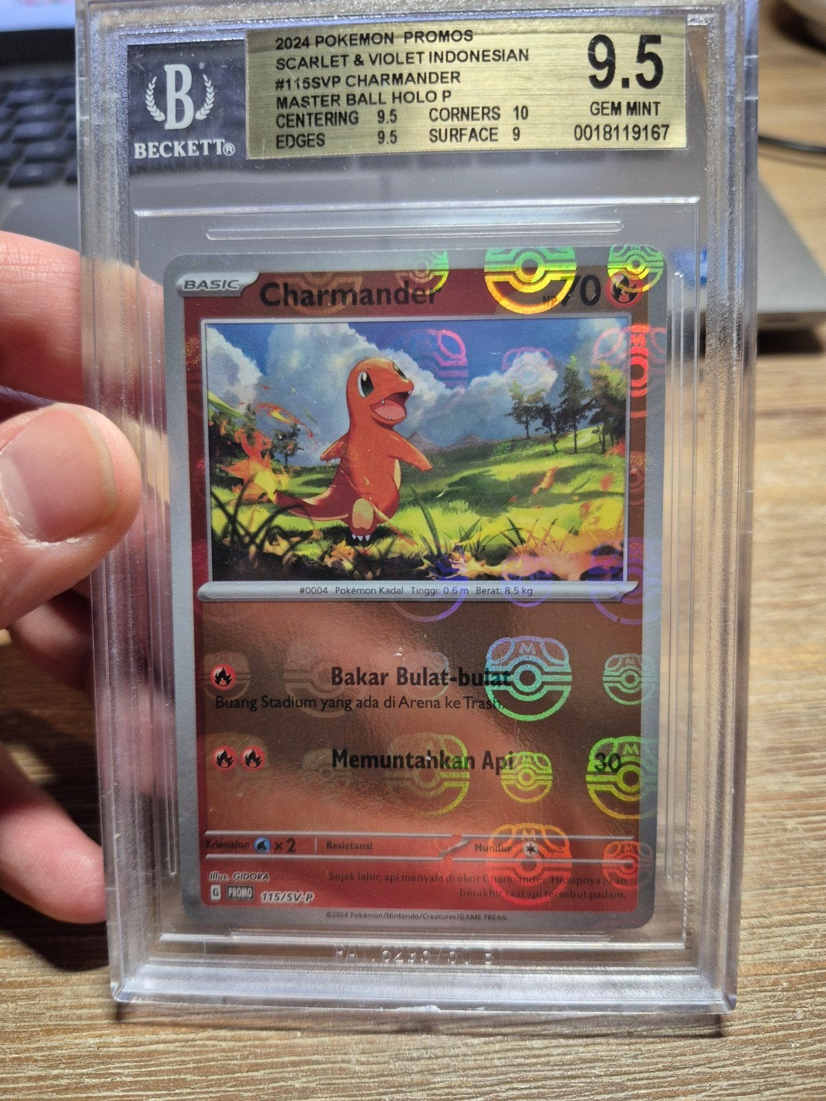 Indonesische Charmander SV-P/ID 115, Ophalen of Verzenden