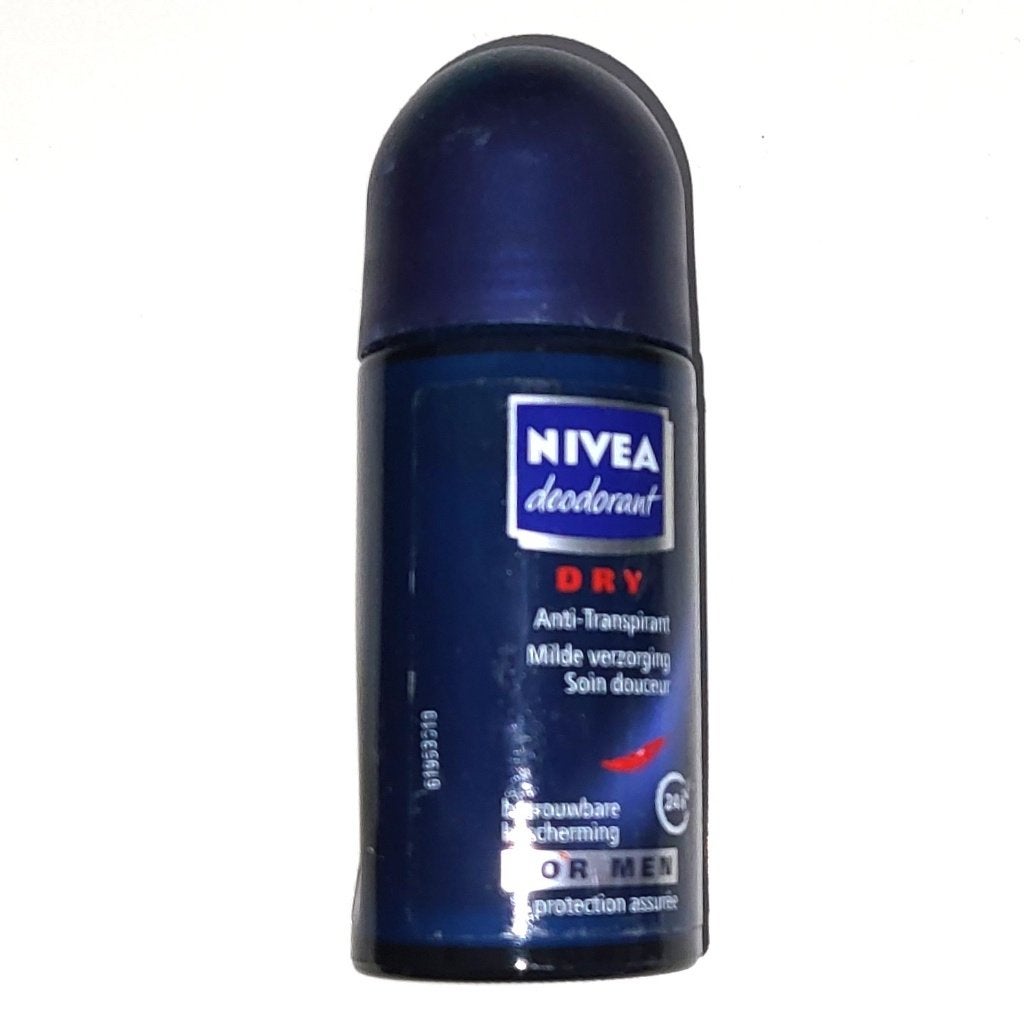 oude vintage Nivea Men Dry Impact Deodorant Roller, Ophalen of Verzenden, Gebruikt, Overige typen