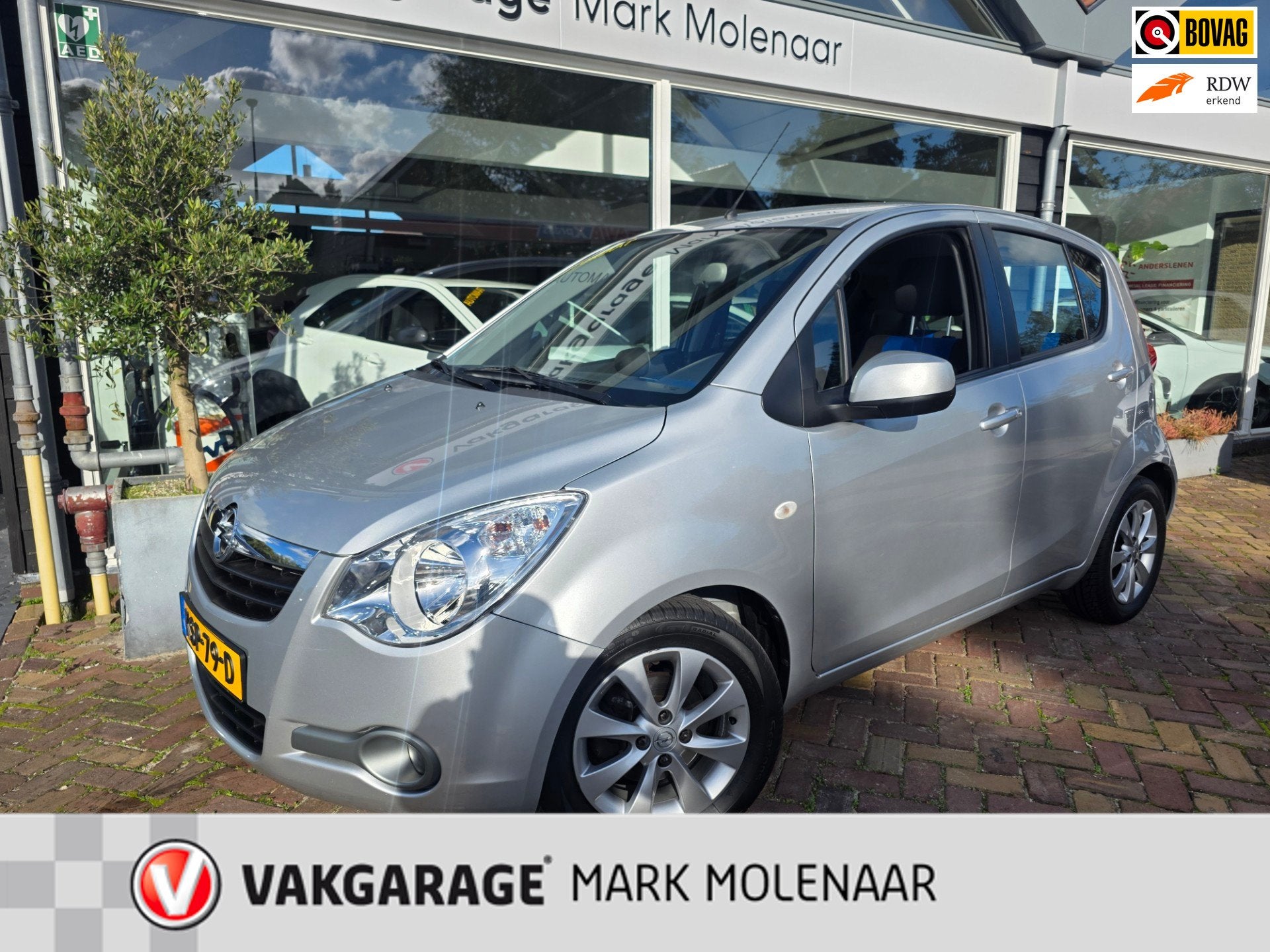 Opel AGILA 1.2 Edition,vol automaat,lage km, Auto's, 86 pk, Gebruikt, 4 cilinders, Bedrijf