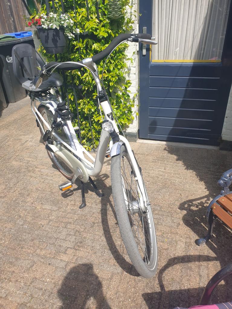 Batavus mambo Mama fiets frame maat 48 kleur wit, Ophalen, Minder dan 10 versnellingen, Gebruikt, Minder dan 49 cm