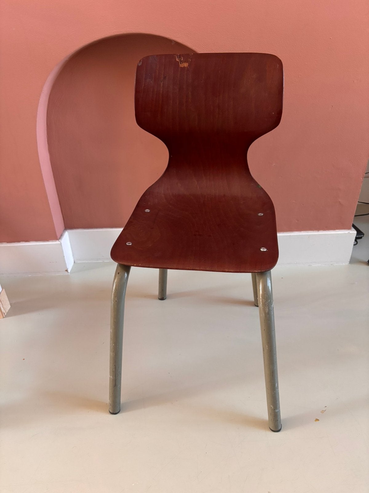 Vintage schoolstoel, Ophalen of Verzenden, Gebruikt, Stoel(en)