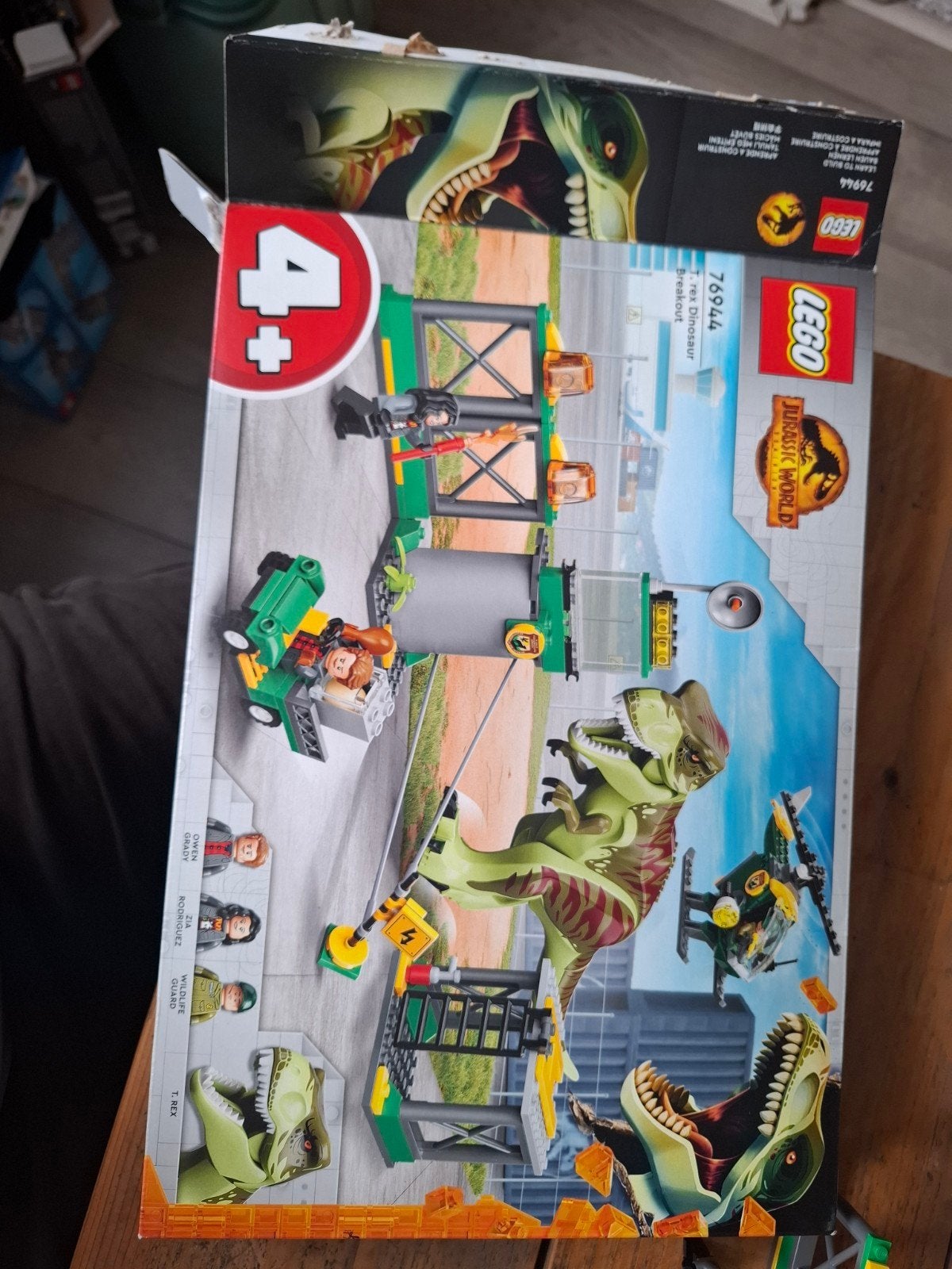 Lego Jurassic World T. Rex Dinosaurus Ontsnapping 76944, Ophalen, Jurassic World, Lego, Zo goed als nieuw