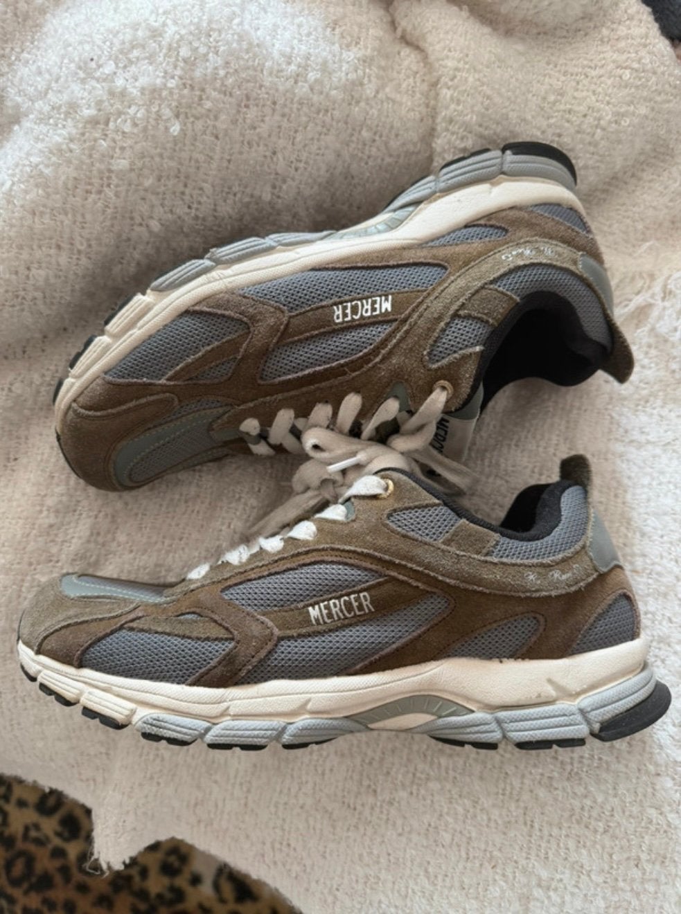 Mercer re-run 41 groen, Verzenden, Groen, Sneakers of Gympen, Zo goed als nieuw
