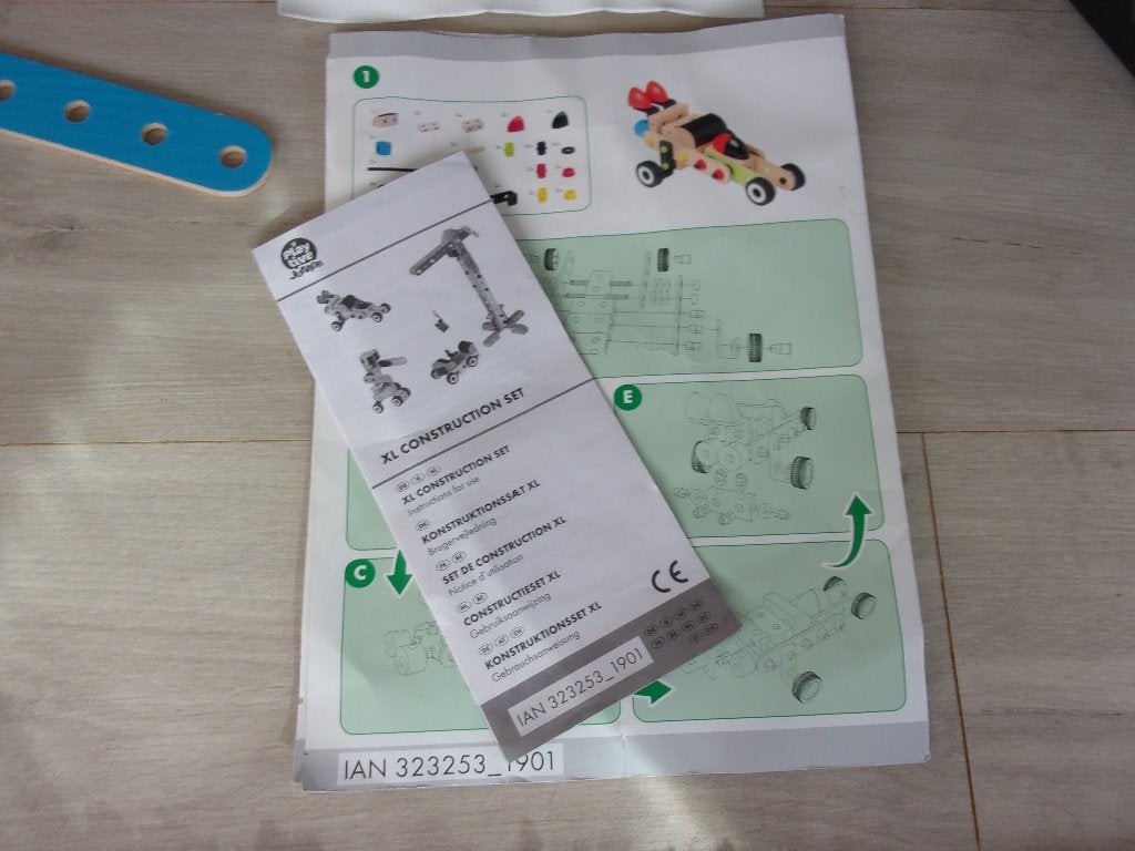 Houten CONSTRUCTIESET met 4 Mogelijkheden van PlayTive, Ophalen of Verzenden, Zo goed als nieuw, Overige merken