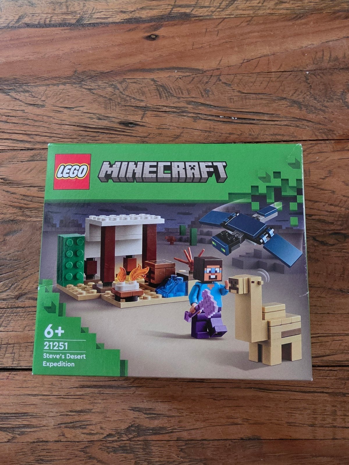 LEGO Minecraft 21251 Steve's Desert Expedition Nieuw, Ophalen of Verzenden, Nieuw
