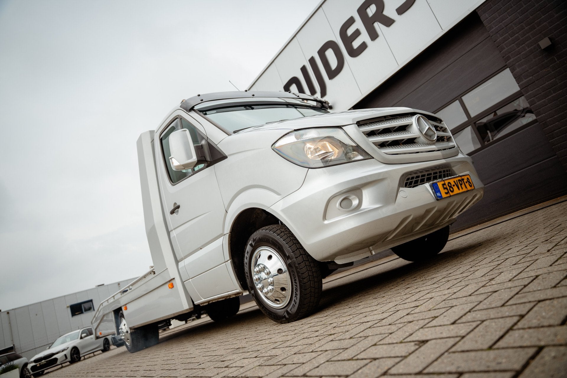 Mercedes-Benz Sprinter 518 3.0 CDI V6 TIJHOF OPRIJWAGEN | El, Elektrische ramen, Gebruikt, Zwart, 2987 cc