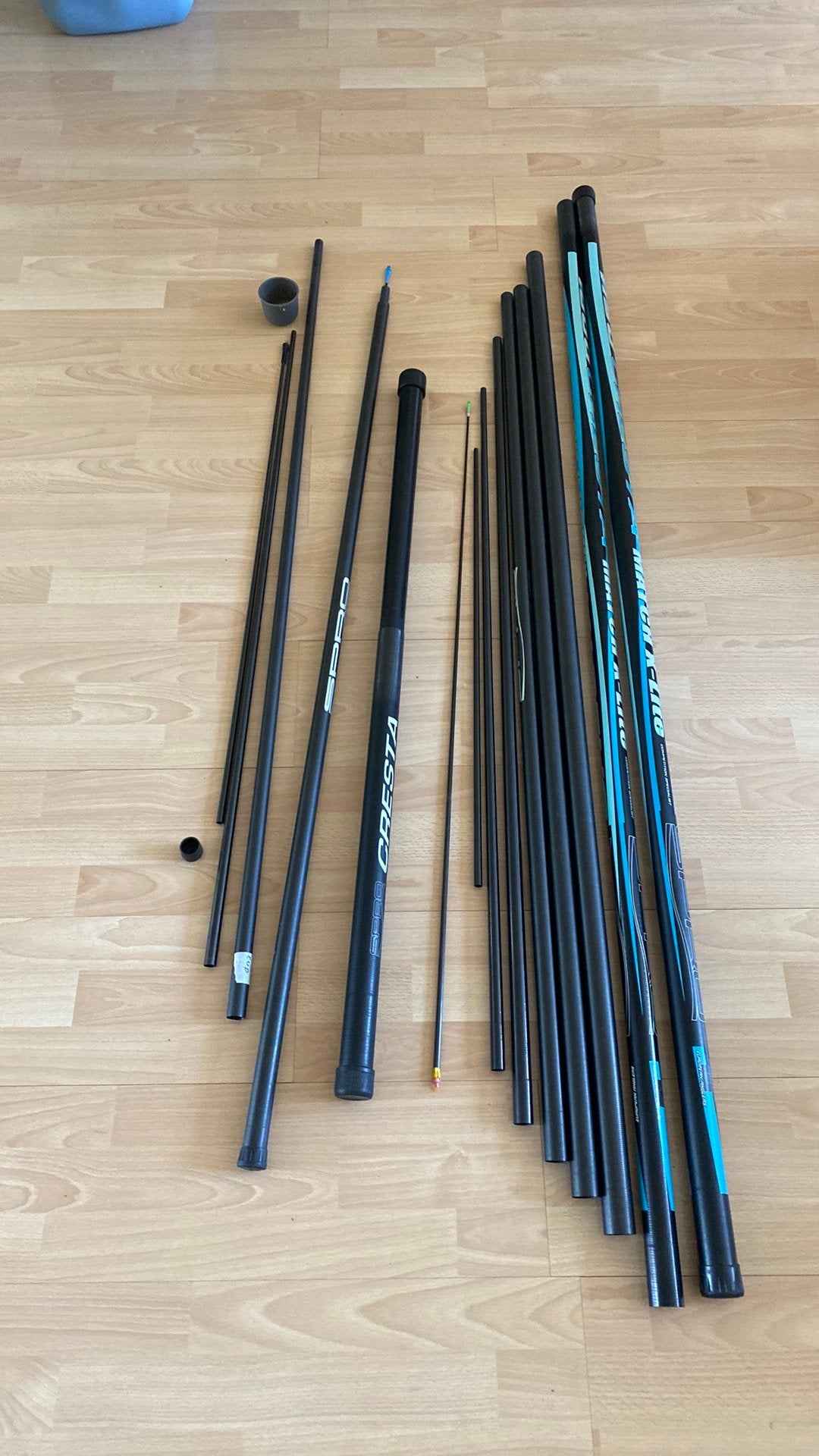 Mooie vaste hengel 11.50 spro cresta match x lite, Ophalen, Zo goed als nieuw, Vaste hengel