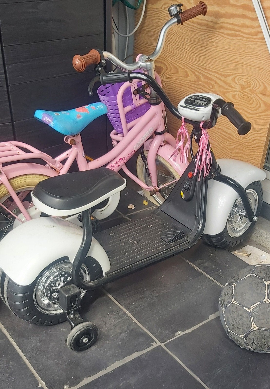 elektrische kind scooter, Ophalen, Zo goed als nieuw