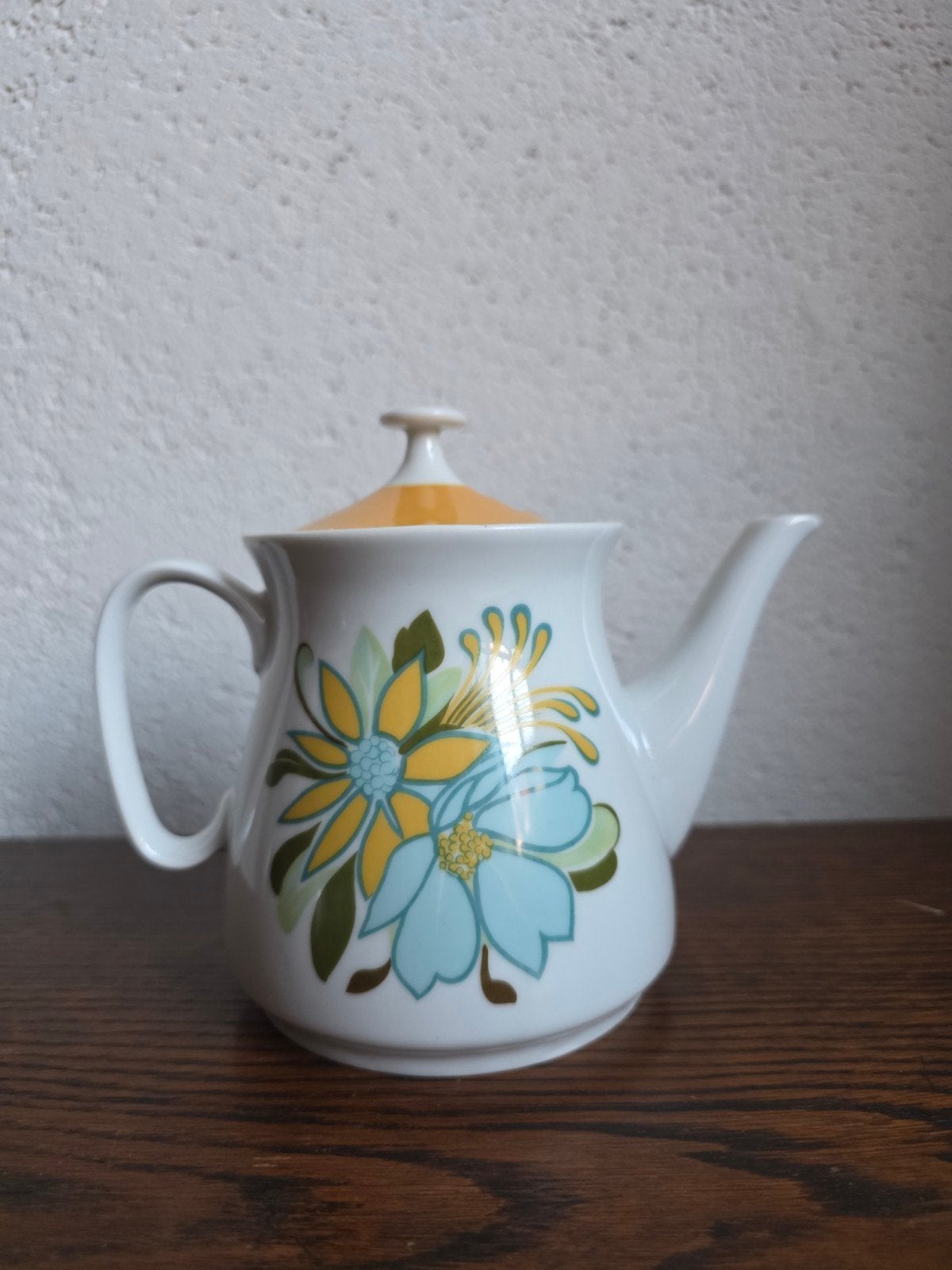 Vintage Bavaria Creidlitz Thee- of Koffiepot met Bloemen, Antiek en Kunst, Ophalen of Verzenden