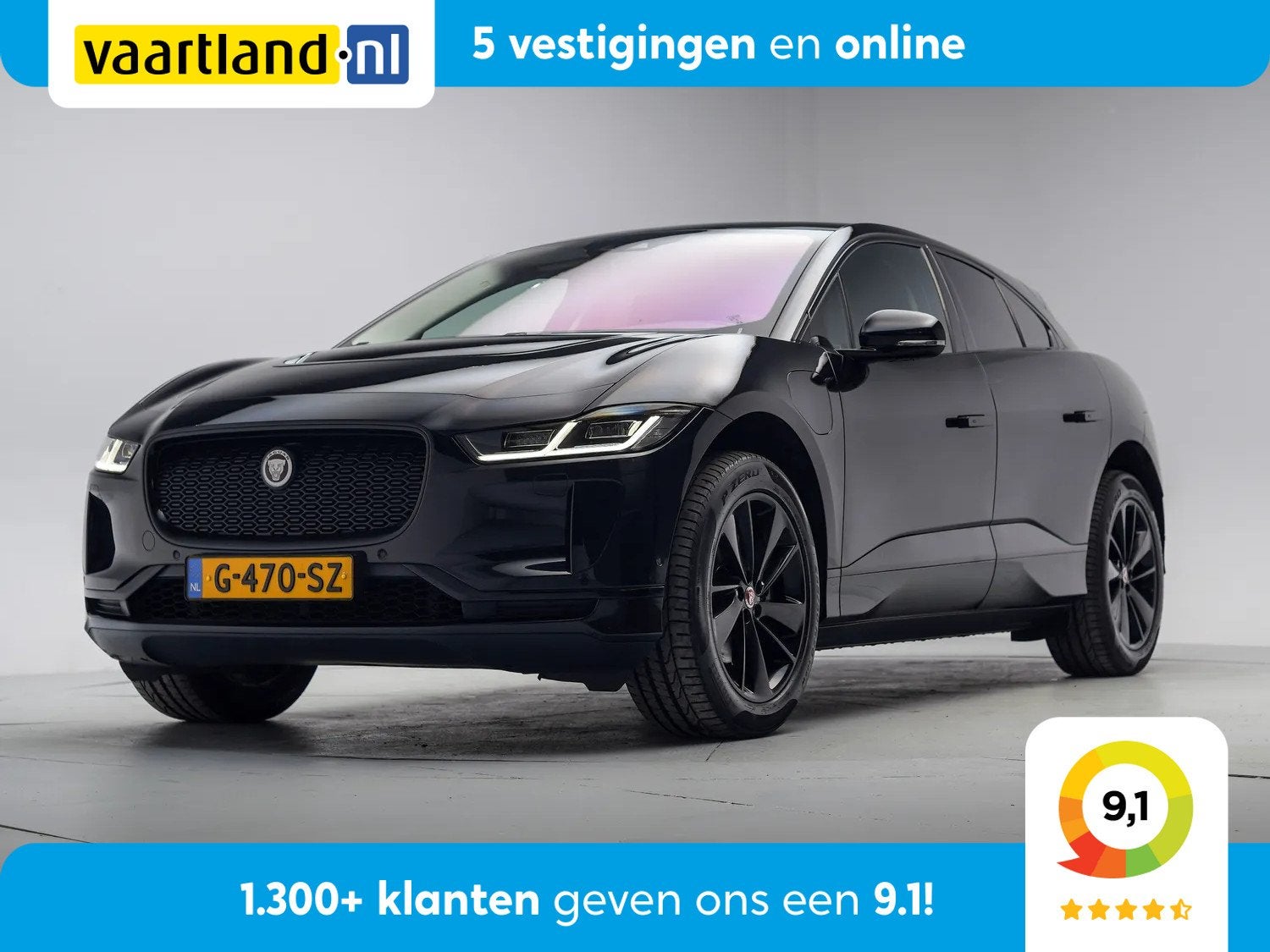 Jaguar I-PACE EV400 Bns Ed. SE [ Adaptieve cruise control Ap, Auto's, Jaguar, 0 cilinders, Gebruikt, 750 kg, I-PACE