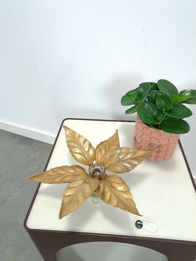 Floral Willy Daro wandlamp Massive België, Gebruikt, Metaal, Wandlamp, E27 (groot)