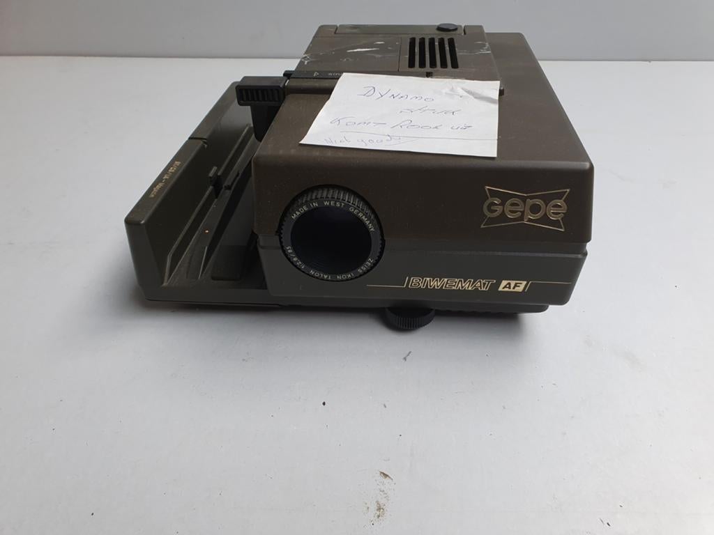 Gepe IBIWEMAT AF diaprojector, Ophalen of Verzenden, Zo goed als nieuw