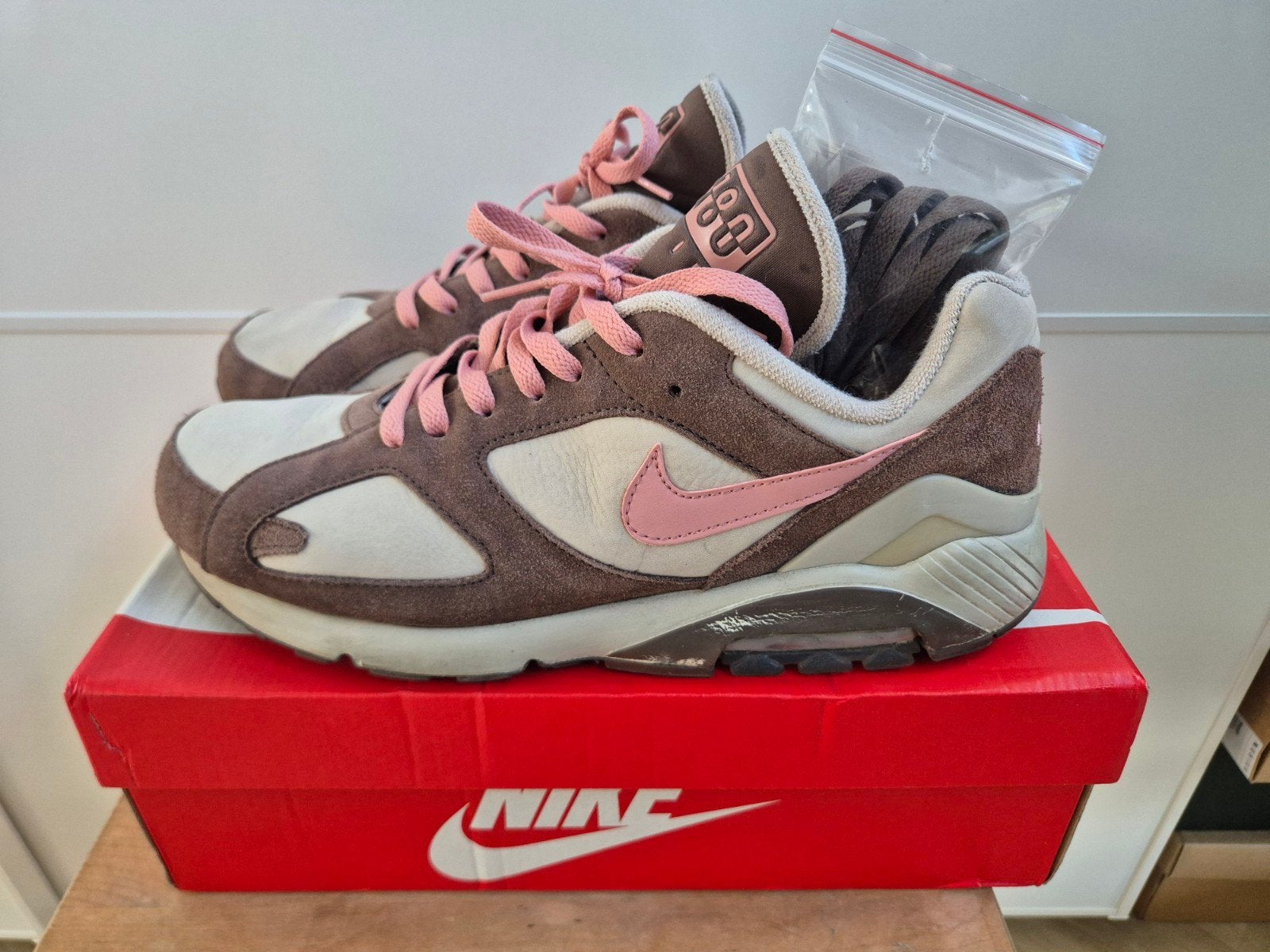 Nike Air Max 180 'Bacon' - Maat 45, Bruin, Nike, Ophalen of Verzenden, Sneakers of Gympen