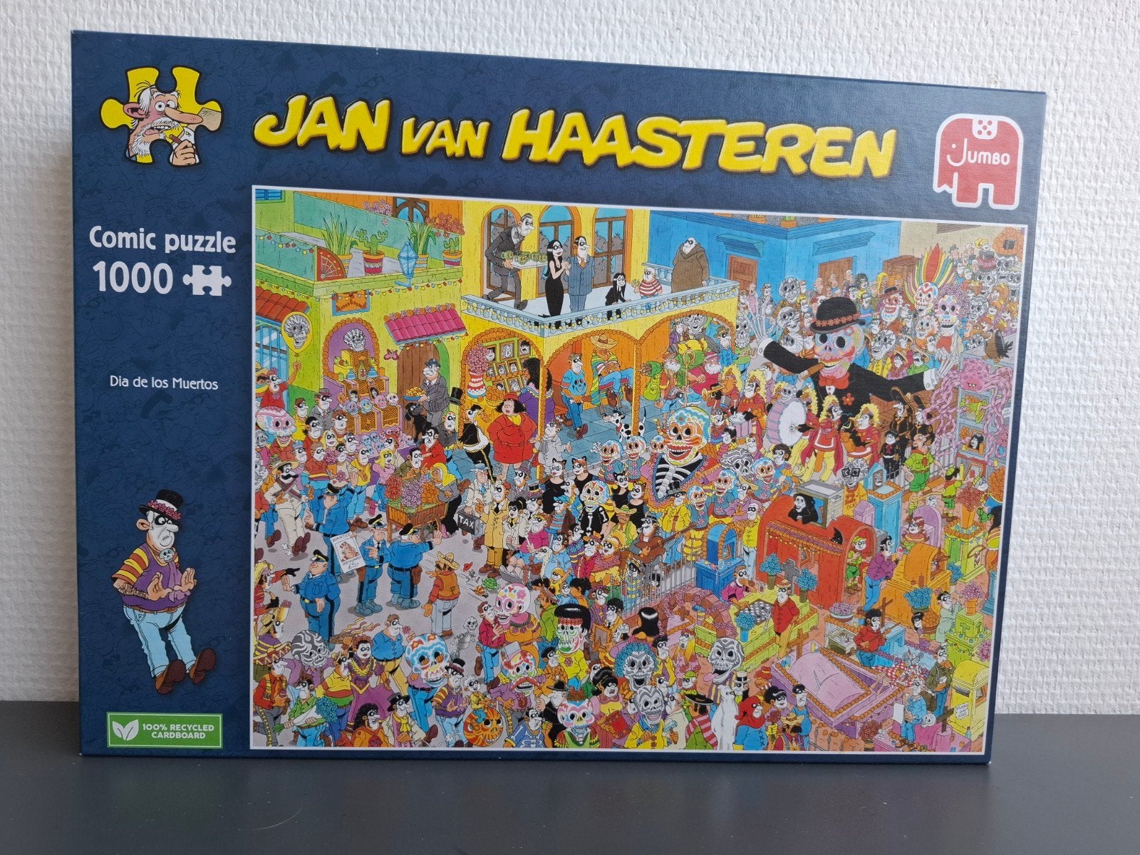 Jan van Haasteren, Dia de los Muertos, 1000 stukjes, Ophalen, 500 t/m 1500 stukjes, Zo goed als nieuw