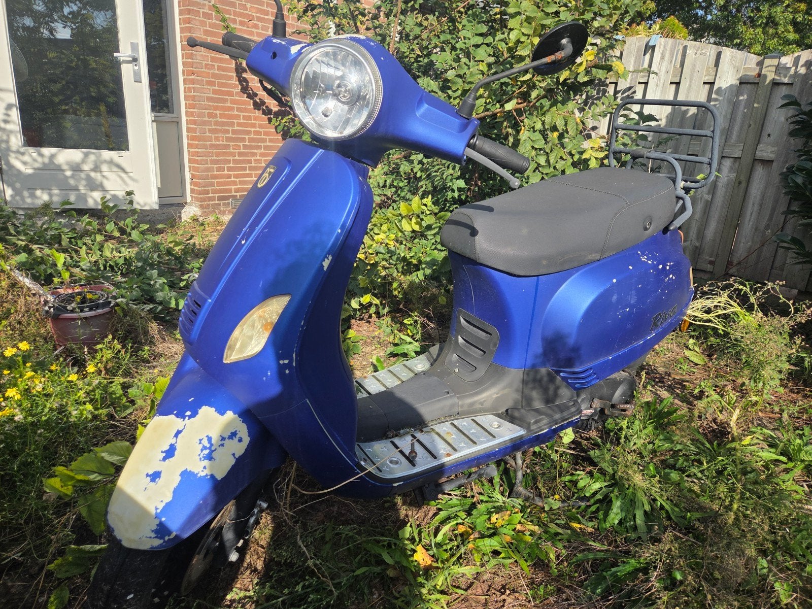 Scooter Riva - Bedrading contactslot doorgebrand, Ophalen, Riva