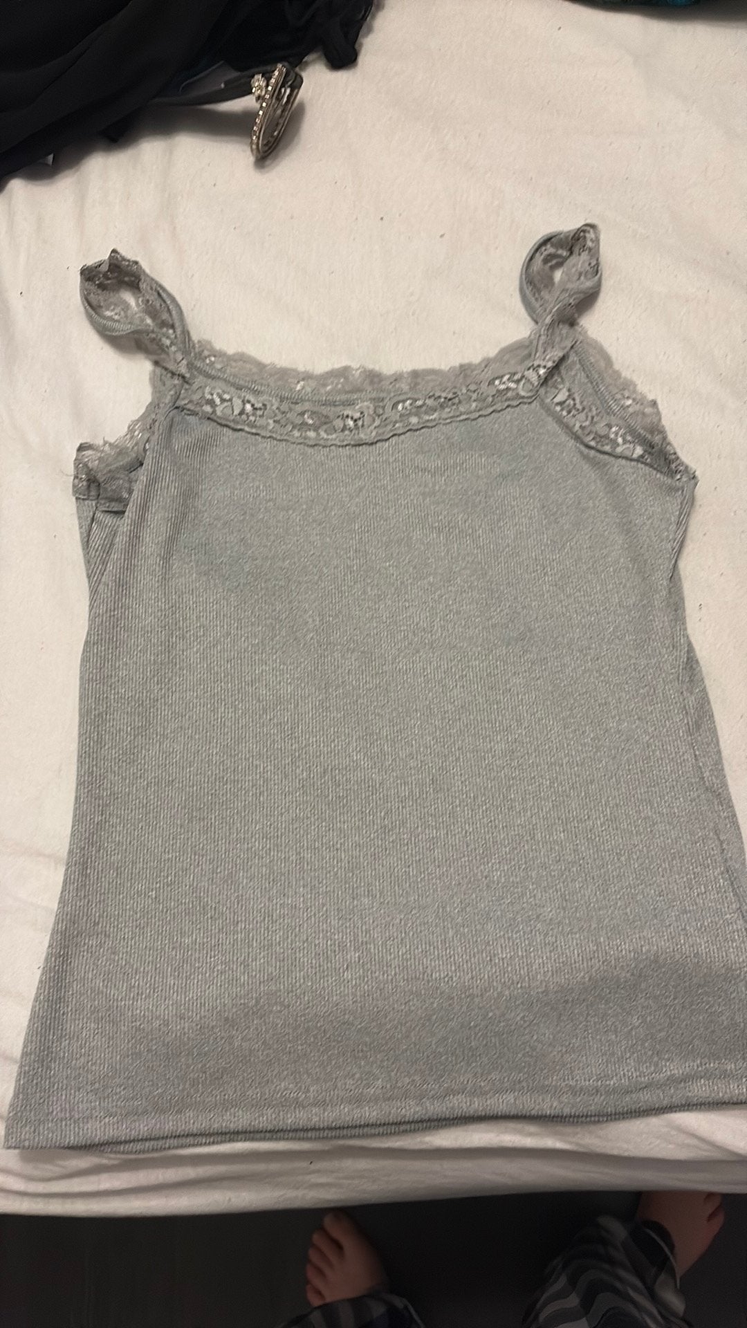 Hemd, Kleding | Dames, Zo goed als nieuw, Zonder mouw, Grijs, Ophalen