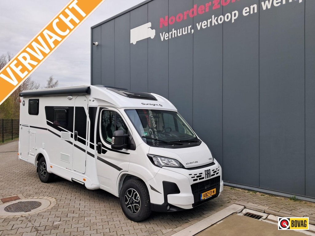 Sunlight V66 - Compact en compleet - na huurseizoen 2026, Automaat, Standaard zit, Sunlight, Ringverwarming