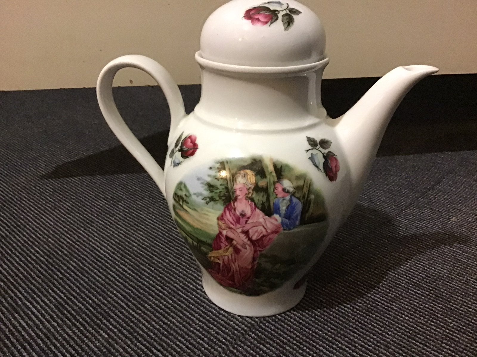 Antieke theepot Royal Schwabap, Antiek en Kunst, Ophalen of Verzenden