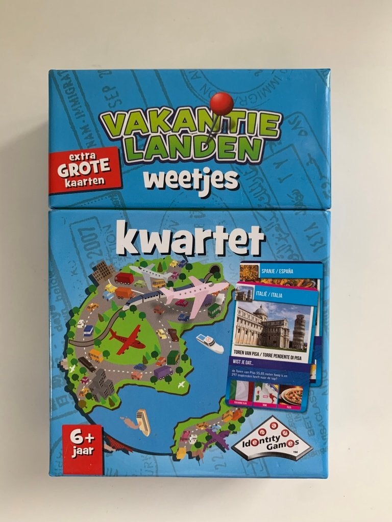 Kwartet Vakantielandenweetjes, Verzamelen, Ophalen of Verzenden, Gebruikt, Kwartet(ten)