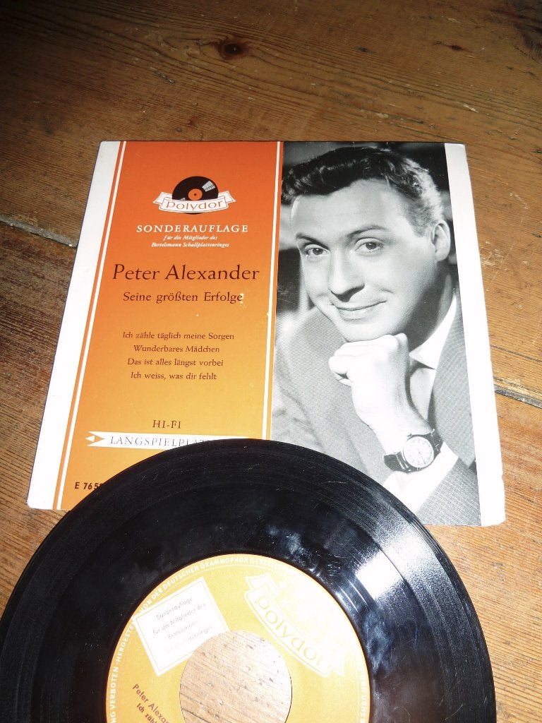 PETER ALEXANDER ich zahle taglich meine sorgen 1960 EP, Ophalen of Verzenden, Gebruikt, Pop, EP