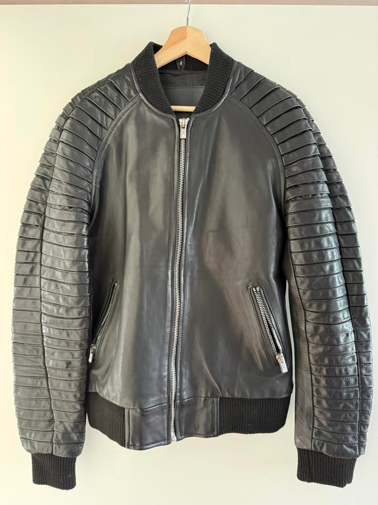 Susudio ssd leren jas biker jack bomber 48, Ophalen of Verzenden, Zo goed als nieuw, Maat 56/58 (XL), Bruin