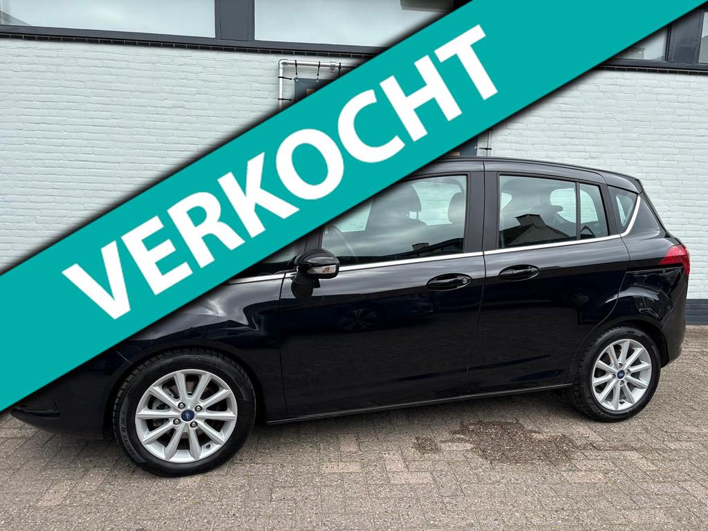 Ford B-Max 1.0 EcoBoost Titanium, Auto's, Ford, Bedrijf, Te koop, B-Max, ABS, Achteruitrijcamera, Airbags, Airconditioning, Bluetooth