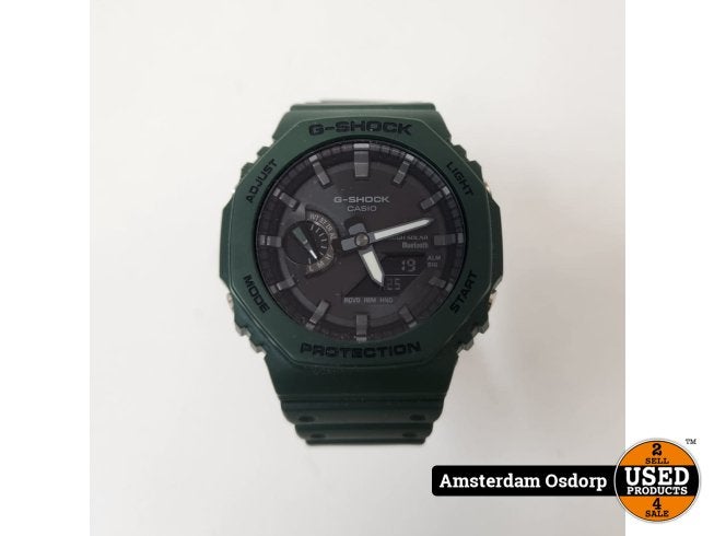 G-Shock GA B2100 | Groen | Nette staat, G-shock, Zo goed als nieuw, Support@gshock.com, 529 5th Ave
New York, NY 10017
USA