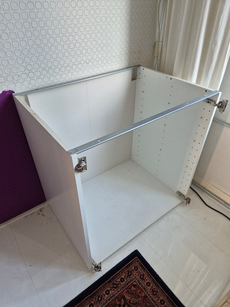 Metod onderkasten 80x80x60 met/zonder Herrestad kastdeuren, Huis en Inrichting, Ophalen, Wit, 50 tot 100 cm, Zo goed als nieuw