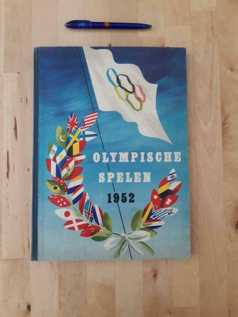 Olympische Spelen, 1952, Jan Koome. Plaatjesalbum, Boeken, Ophalen of Verzenden, Gelezen, Jan Koome, Plaatjesalbum