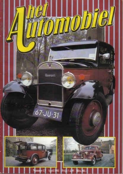 Automobiel 13 1981 : MG K3 Magnette - Fiat 850 / 850 Coupe, Ophalen of Verzenden, Gelezen, Algemeen