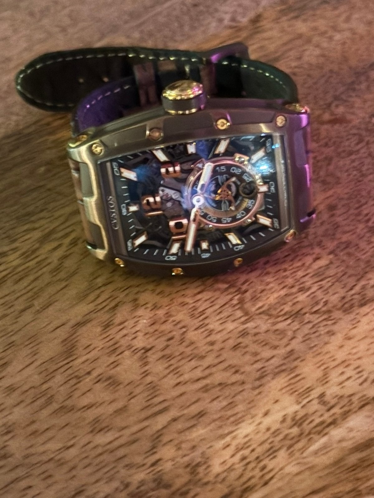 Cvstos challenge  bruin rosegold, Ophalen, Zo goed als nieuw, Leer, Overige merken