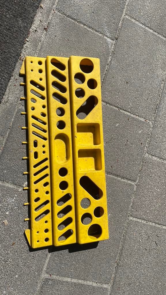 Kunststof gereedschapshouder evt om op te hangen, Ophalen, Gebruikt