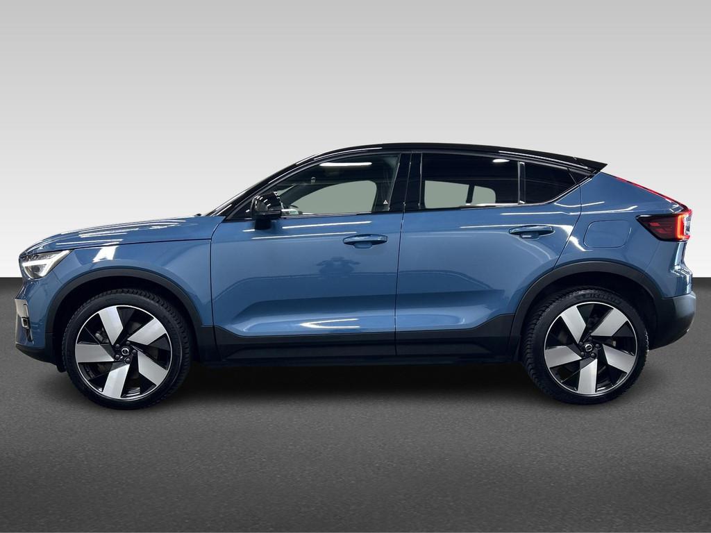 Volvo C40 Recharge Twin Pure electric 78kWh Intro Edition, Auto's, Volvo, Zwart, Origineel Nederlands, 408 pk, 450 min