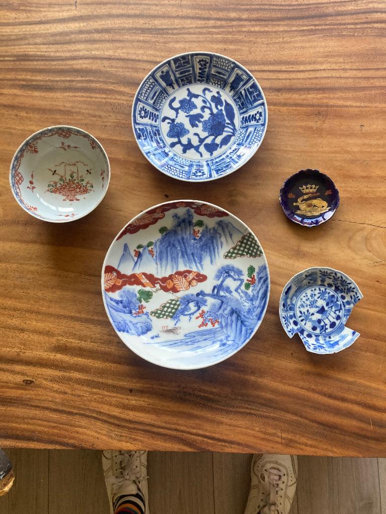 Lot Chinees porselein, Antiek en Kunst, Ophalen of Verzenden
