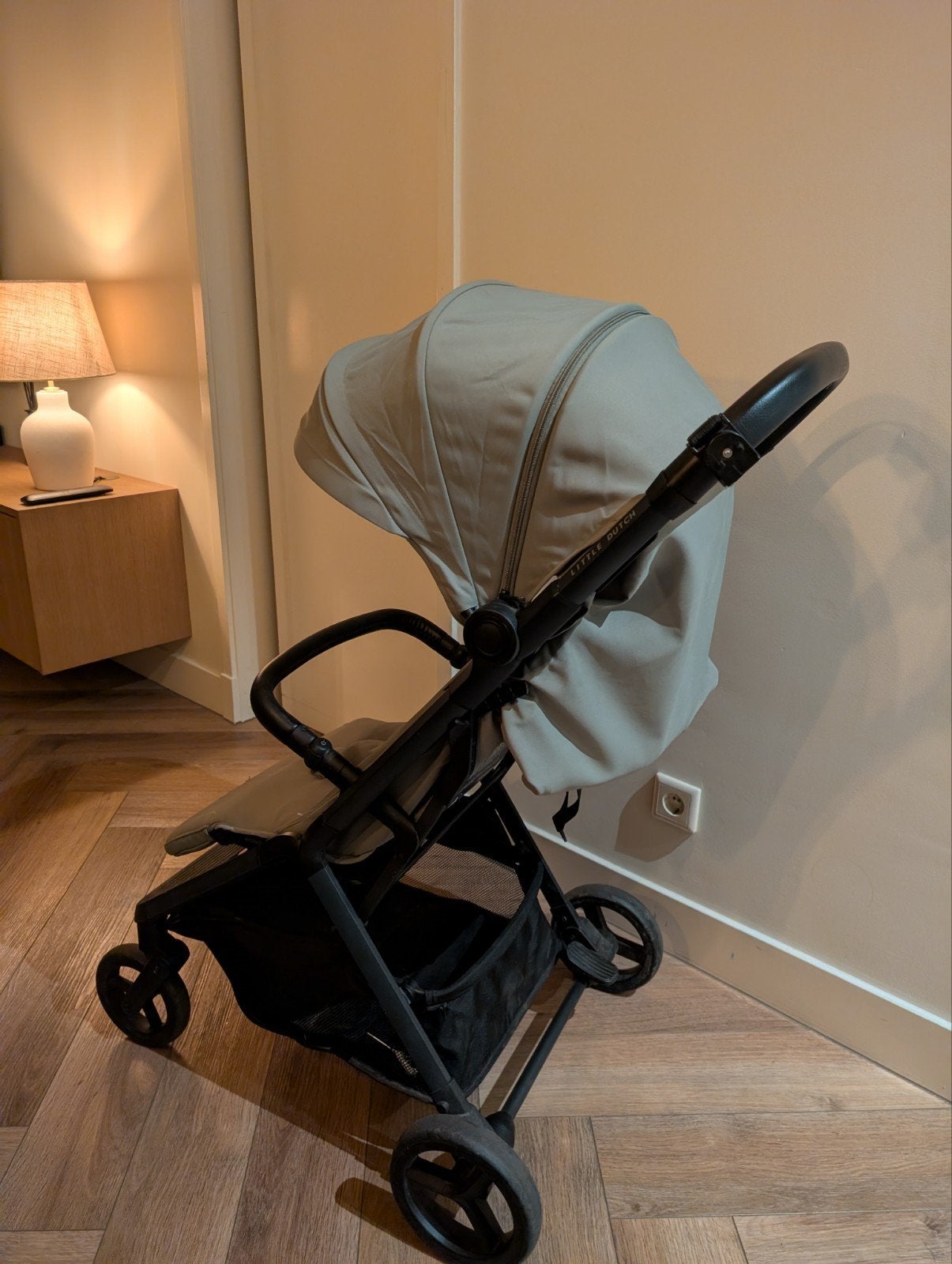 Little Dutch Buggy Comfort Olive - Zo goed als nieuw, Ophalen of Verzenden, Zo goed als nieuw, Overige merken, Verstelbare rugleuning