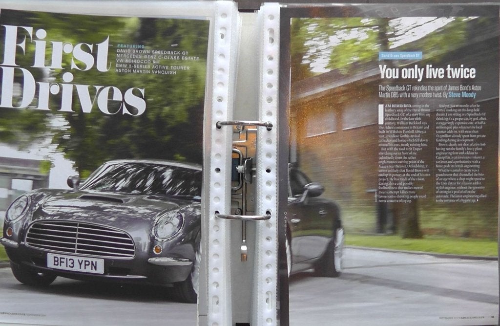 David Brown Speedback GT ? eerst 7x autotest lezen, Ophalen, Gelezen