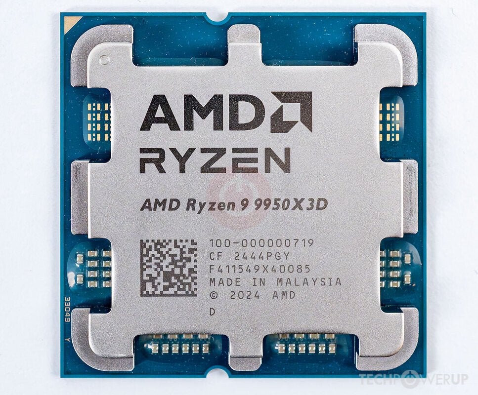 9950x3d, Computers en Software, Ophalen, Gebruikt, 16-core, 4 Ghz of meer