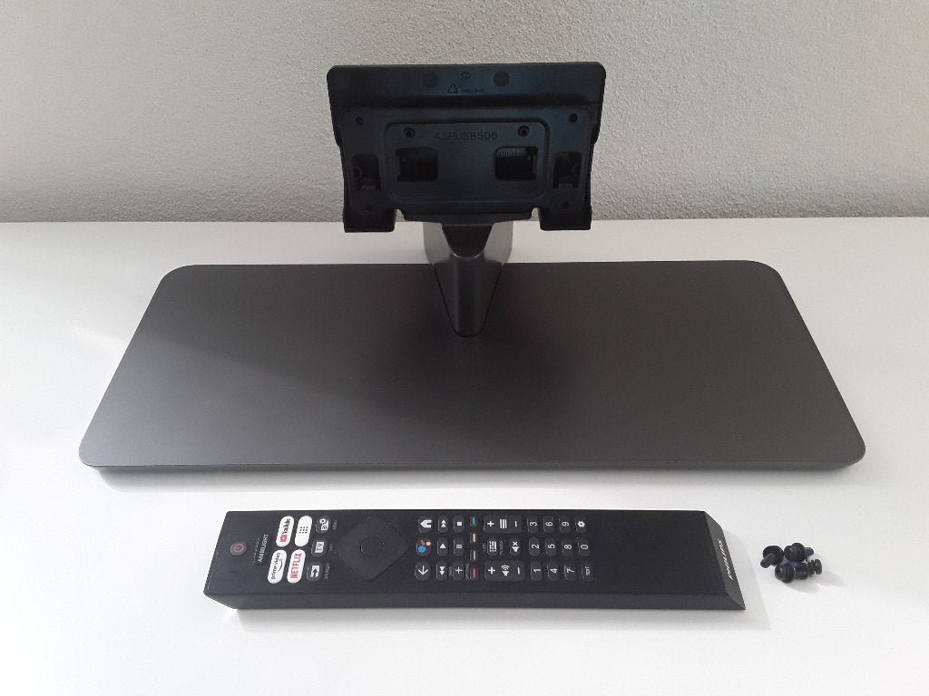 Originele Philips PUS8808 TV afstandsbediening en voet, Ophalen of Verzenden, Zo goed als nieuw, Origineel, Tv