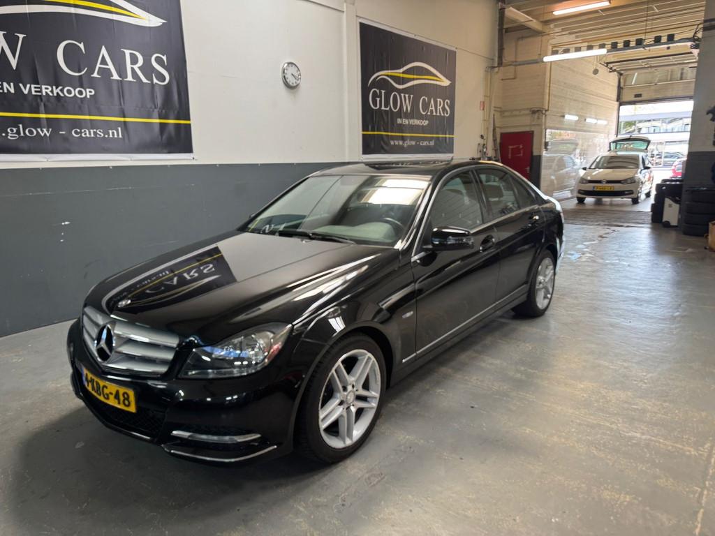 Mercedes-Benz C-klasse 180 Business Class Avantgarde AIRCO|A, Automaat, Zwart, Zwart, Bi-Xenon koplampen