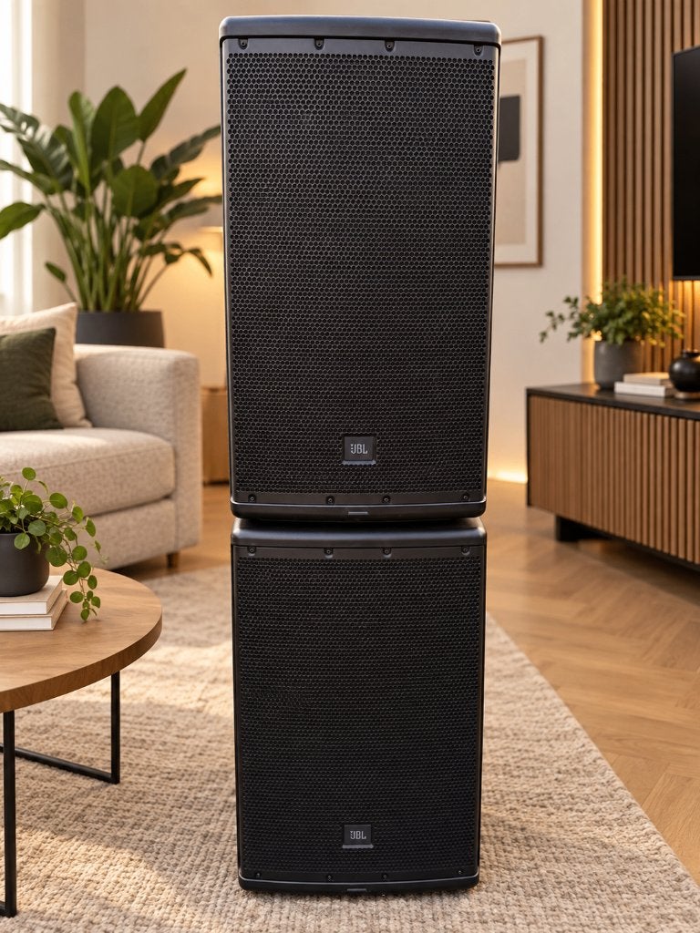 JBL speakers EON 612   2 stuks, Gebruikt, JBL, Center speaker, Ophalen